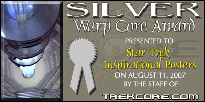 TrekCore.com's - Silver Warp Core Award