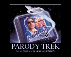 Parody Trek --- They say 'imitation is the highest form of flattery'...