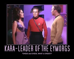 Kara - Leader of the Eymorgs --- 'CHESS and CHESS, WHAT is CHESS?!'